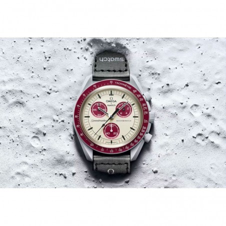 Swatch x Omega Mission To The Moon Bioceramic SO33M100